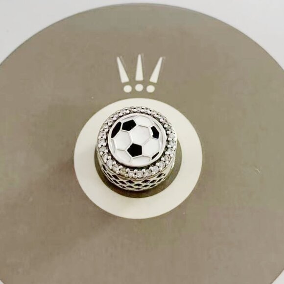 Engravable Soccer Charm - Picture 1 of 3